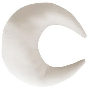 Snuggle Me Organic feeding and support pillow in colour “natural.”